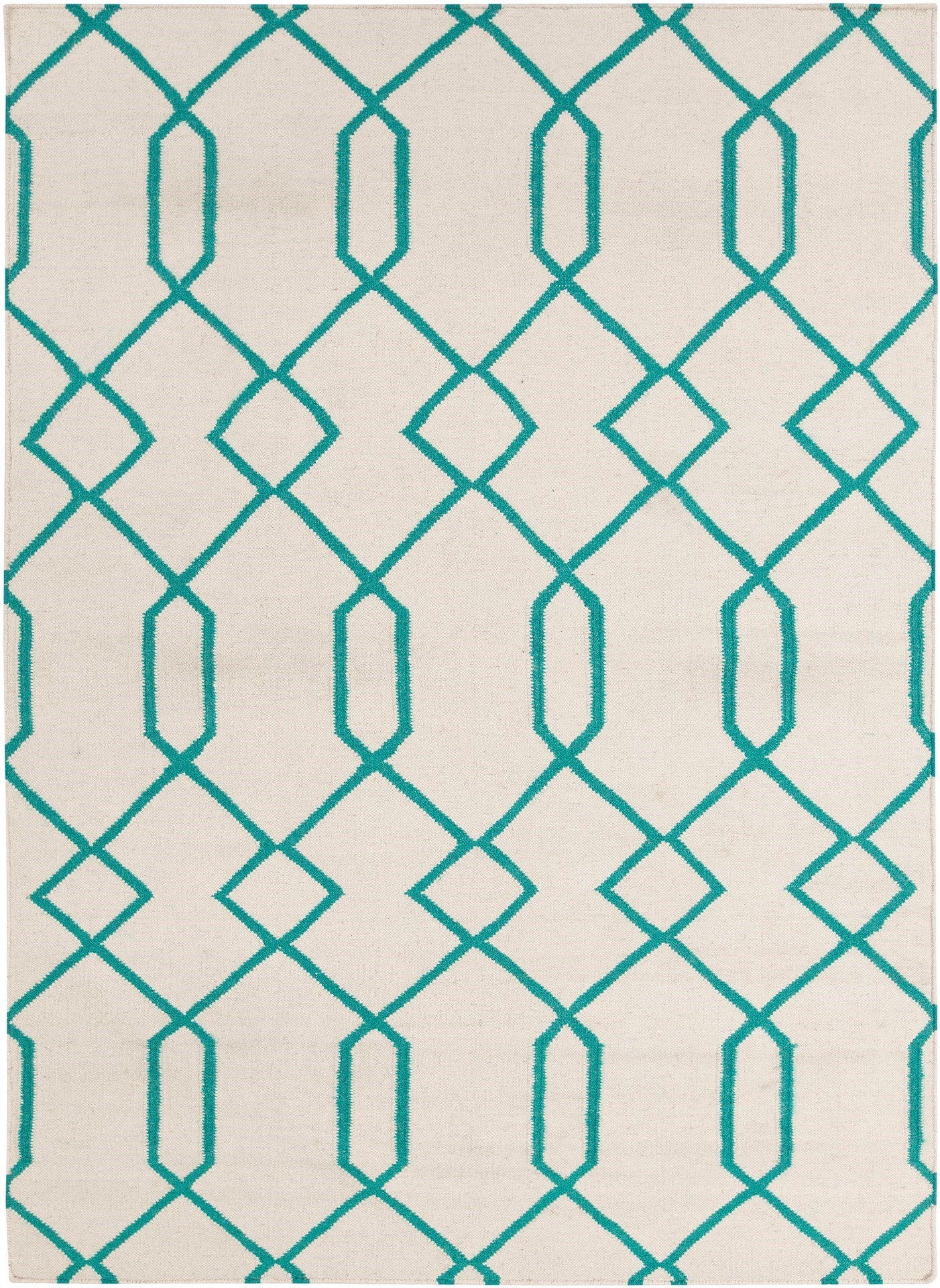 Lima Wool Rectangular Handmade Rug, Composition 2