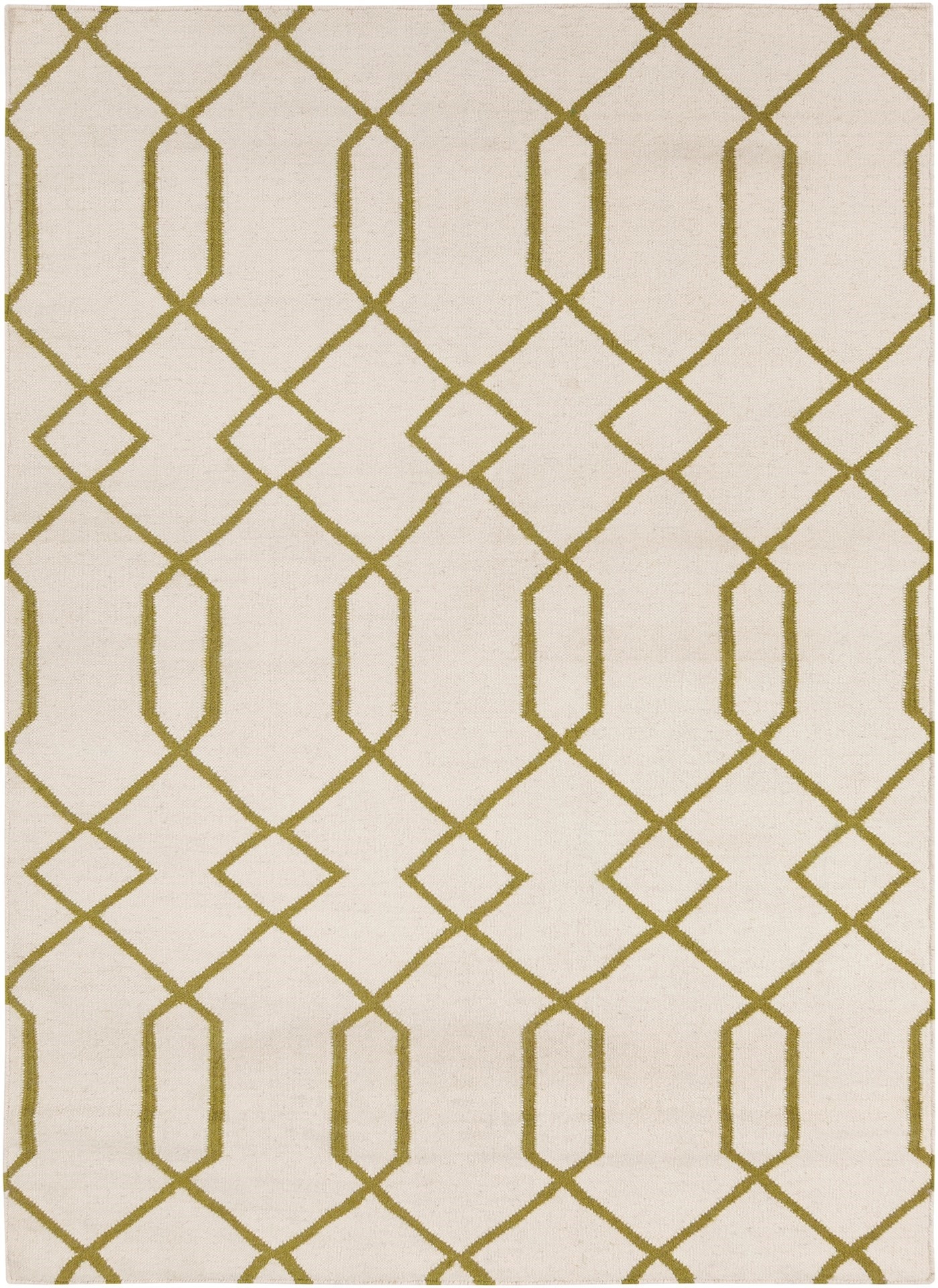 Lima Wool Rectangular Handmade Rug, Composition 2