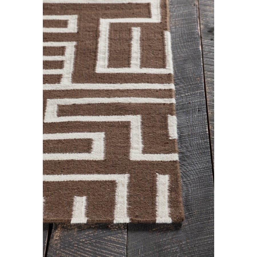 Lima Wool Rectangular Handmade Rug, Composition 4
