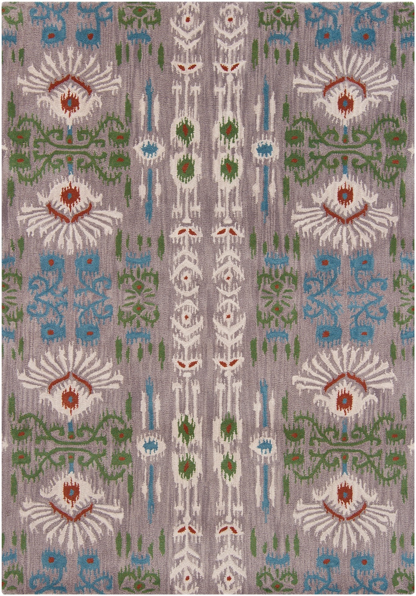Lina Wool Rectangular Handmade Rug, 5' x 7'