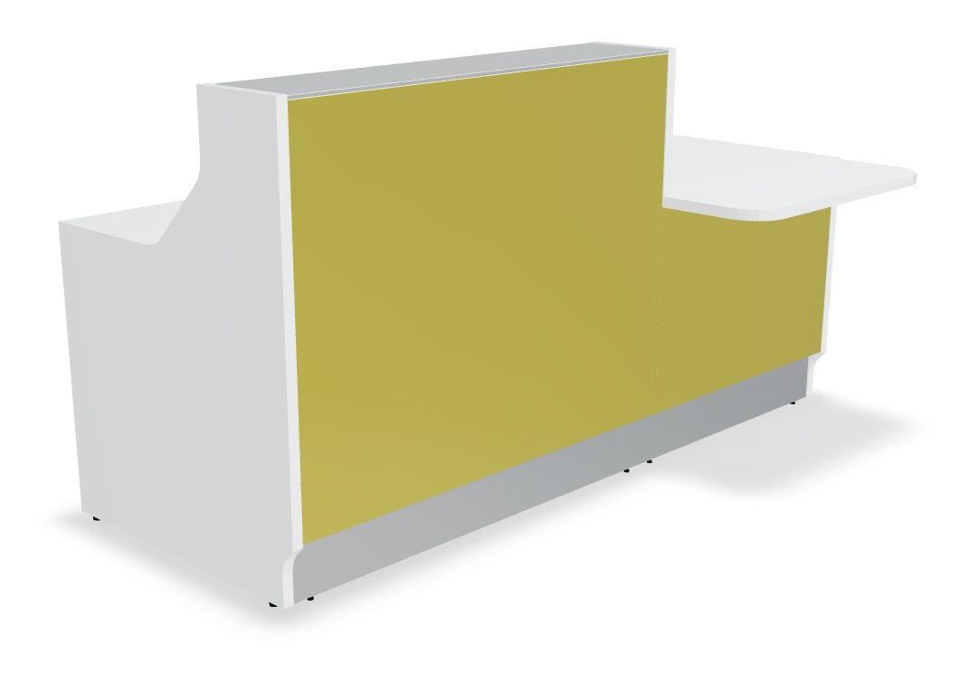MDD Linea 81" Medium Reception Desk