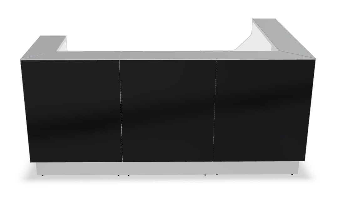 Linea 96" Corner Reception Desk by MDD