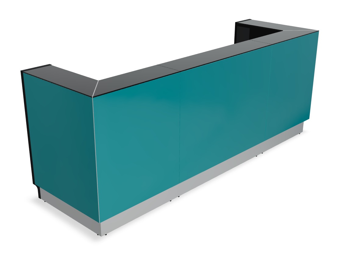 Linea Series 112" Desk Straight & Sleek by MDD