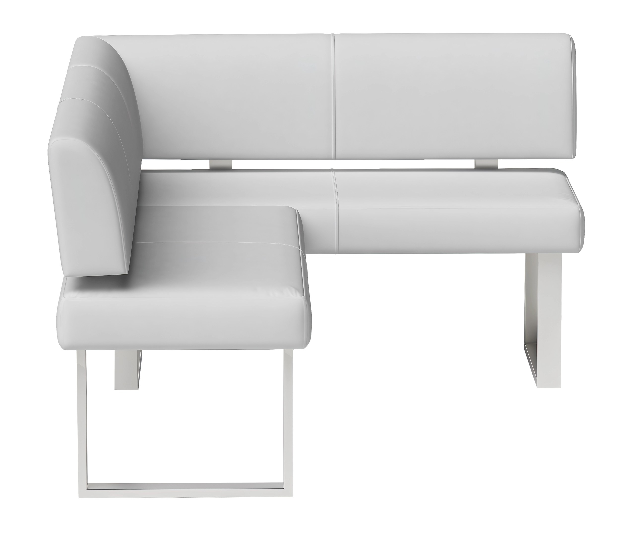 Linden Contemporary PU Rectangular Nook