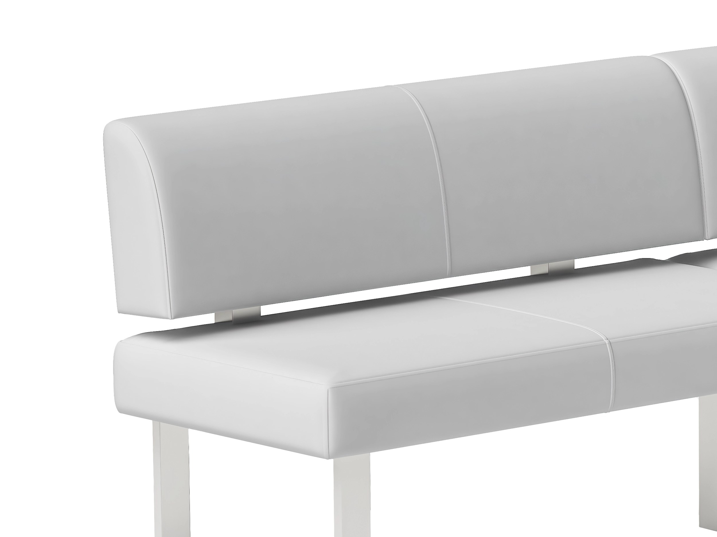 Linden Contemporary PU Rectangular Nook