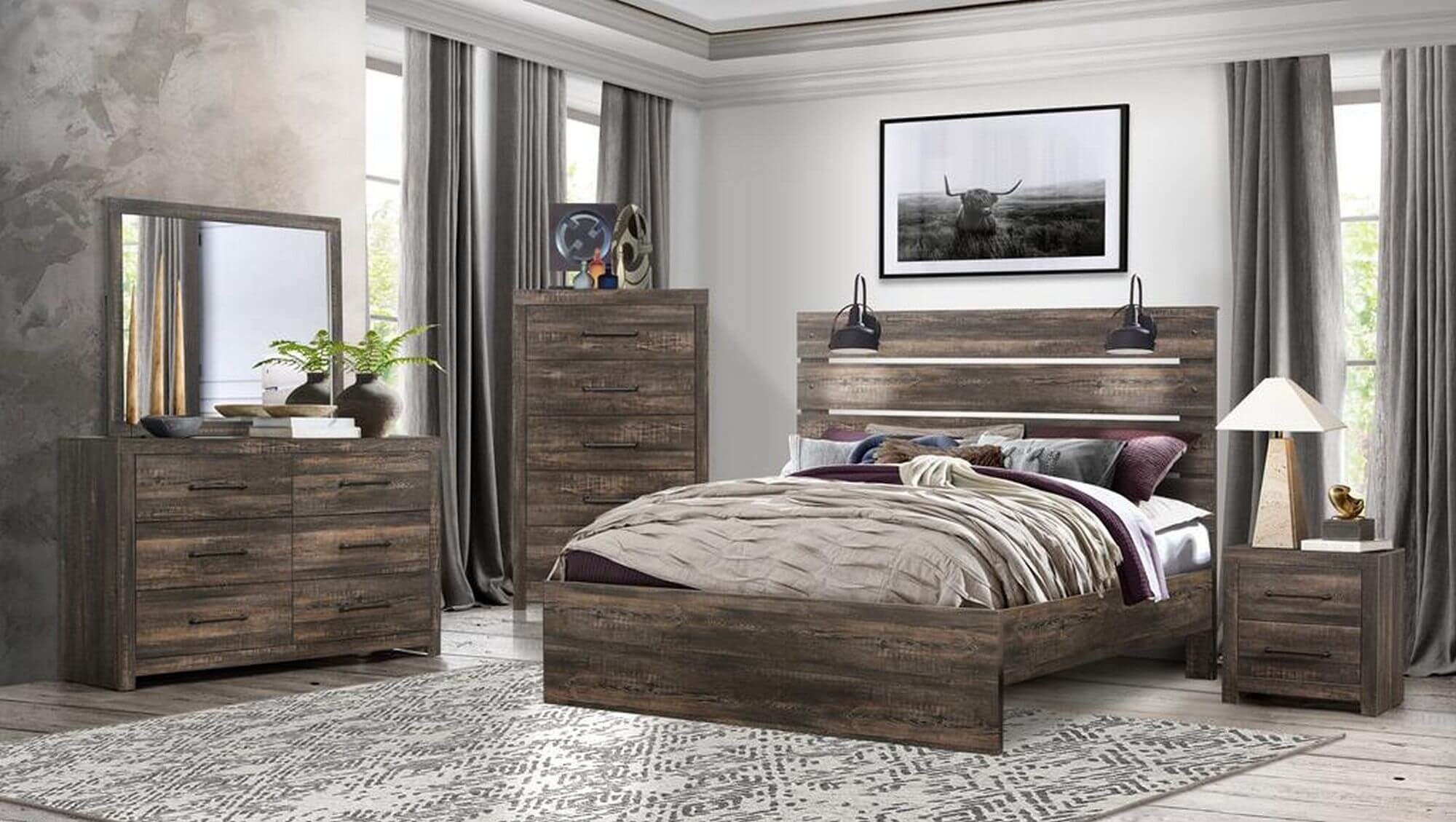 Linwood Queen Size Bed
