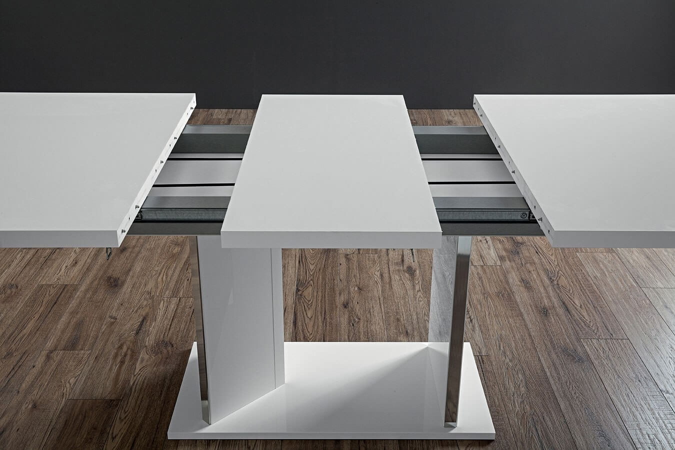 Lisa Contemporary Rectangular Extendable Dining Table by ESF Furniture