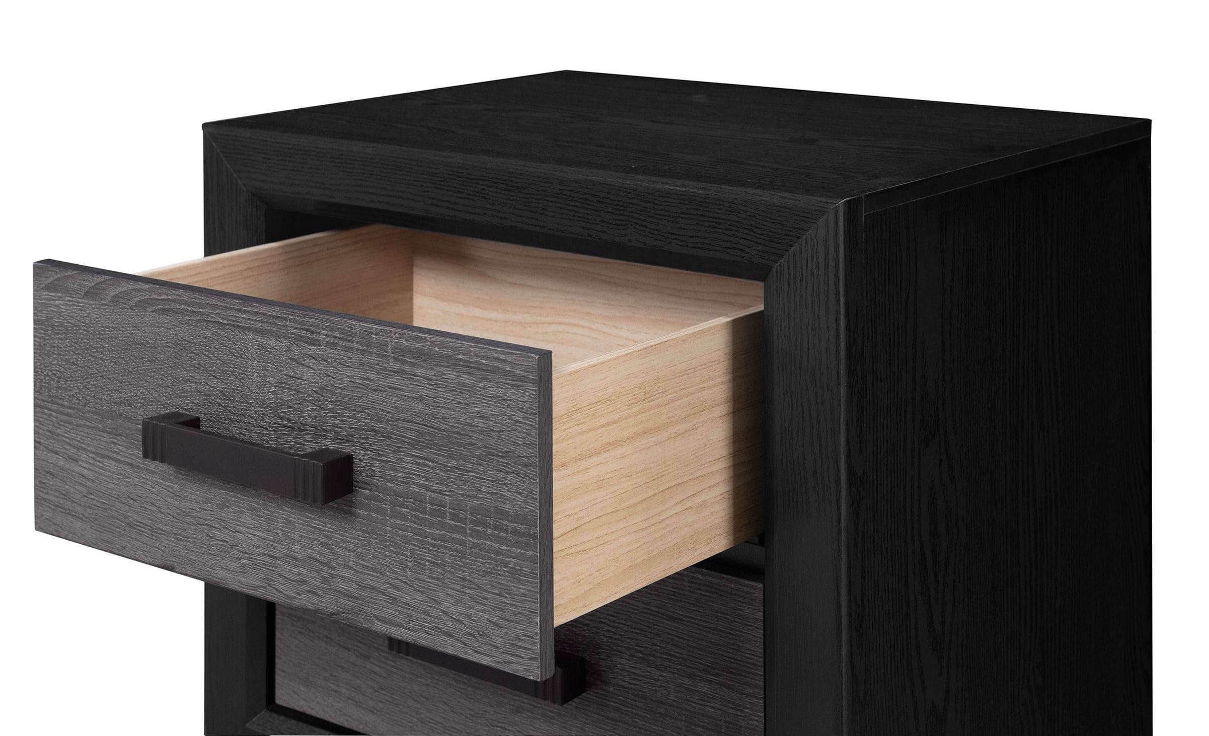 Lisbon MDF Nightstand w/2 Drawers