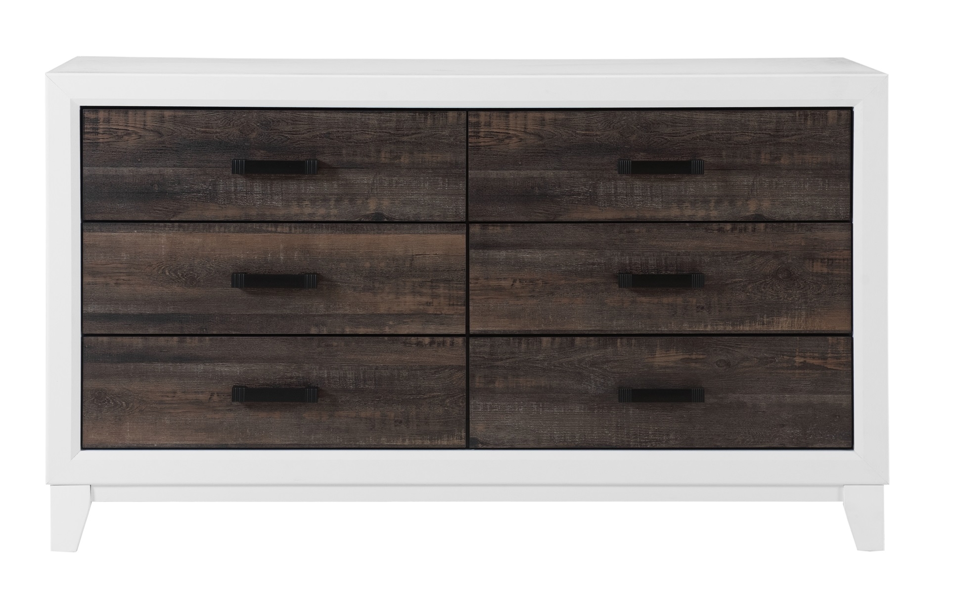 Lisbon MDF Double Dresser w/6 Drawers