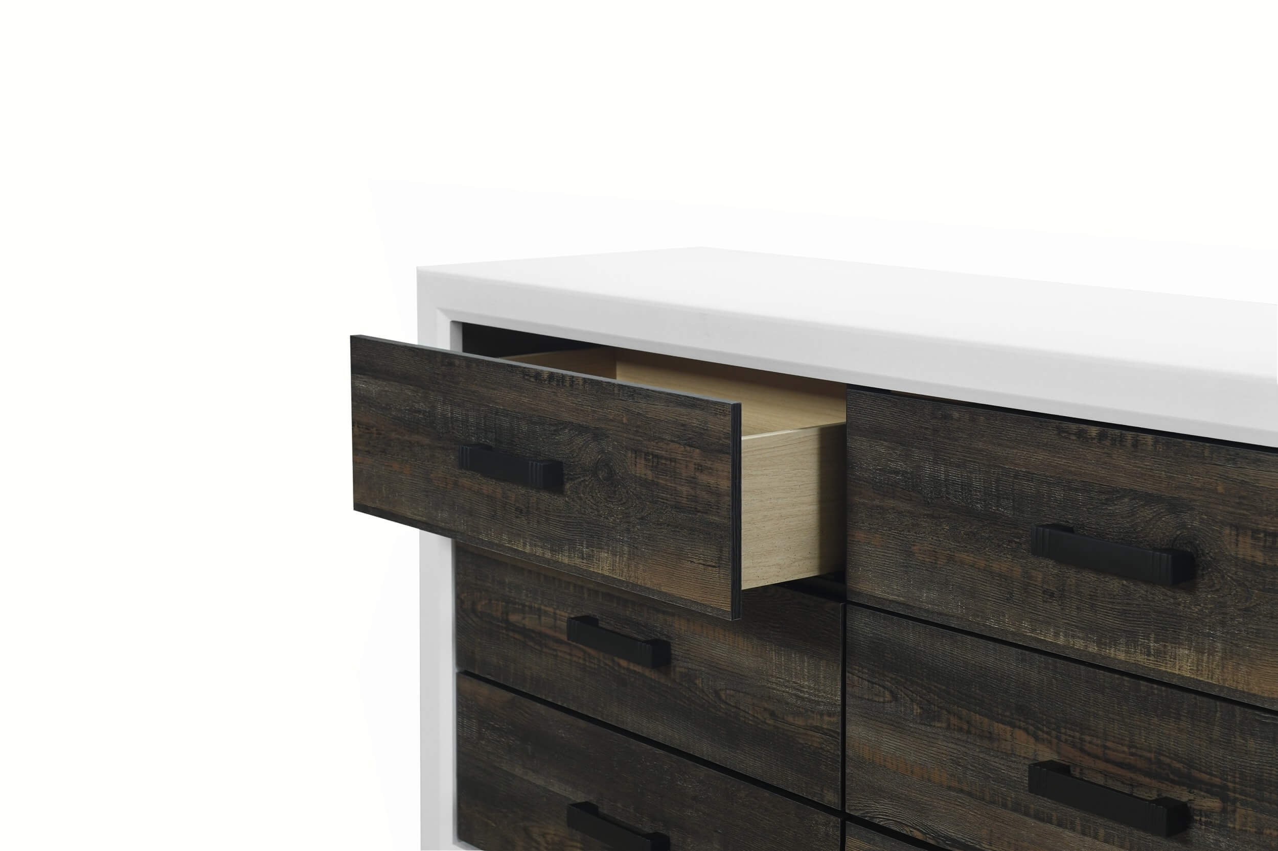 Lisbon MDF Double Dresser w/6 Drawers