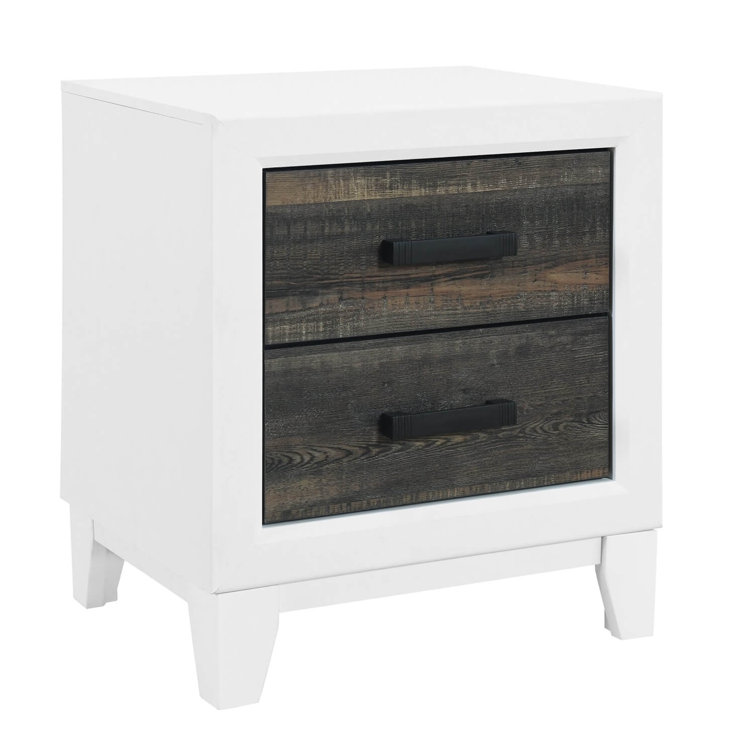 Lisbon MDF Nightstand w/2 Drawers