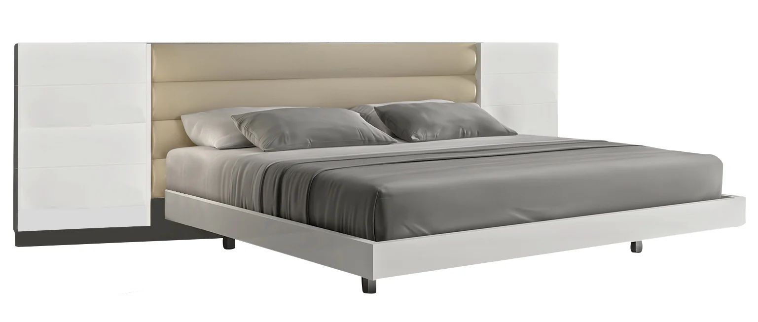 Lisbon Premium King Size Platform Bed