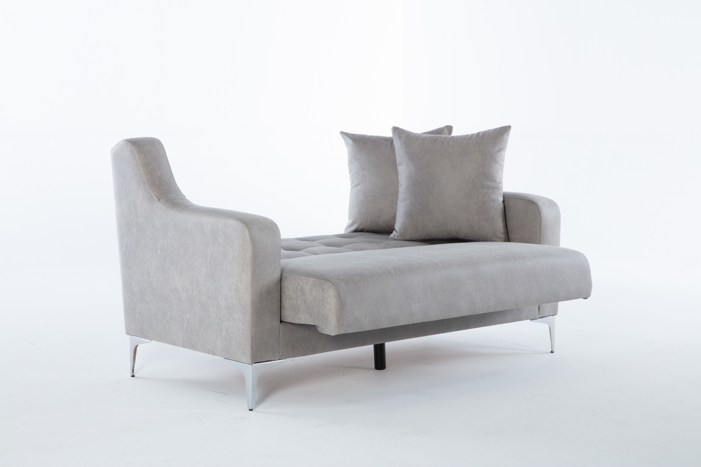 Livia Fabric Storage Sleeper Loveseat