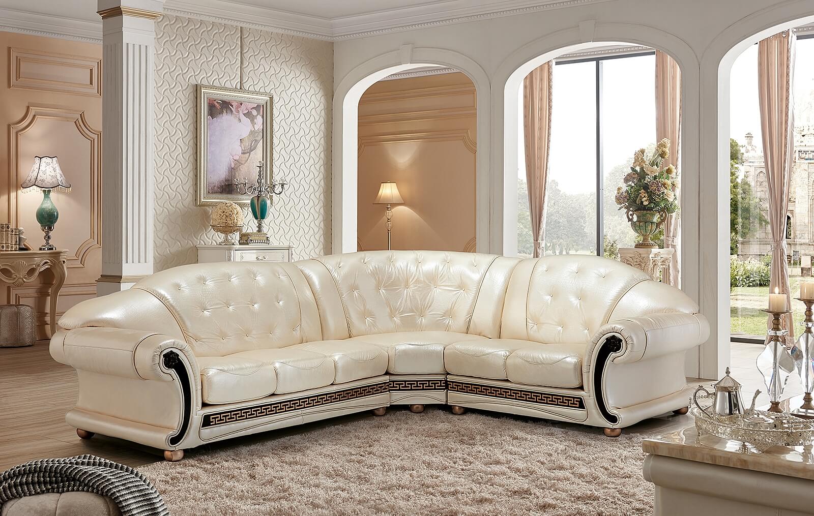 Apolo Leather Sectional - Thumbnail 4