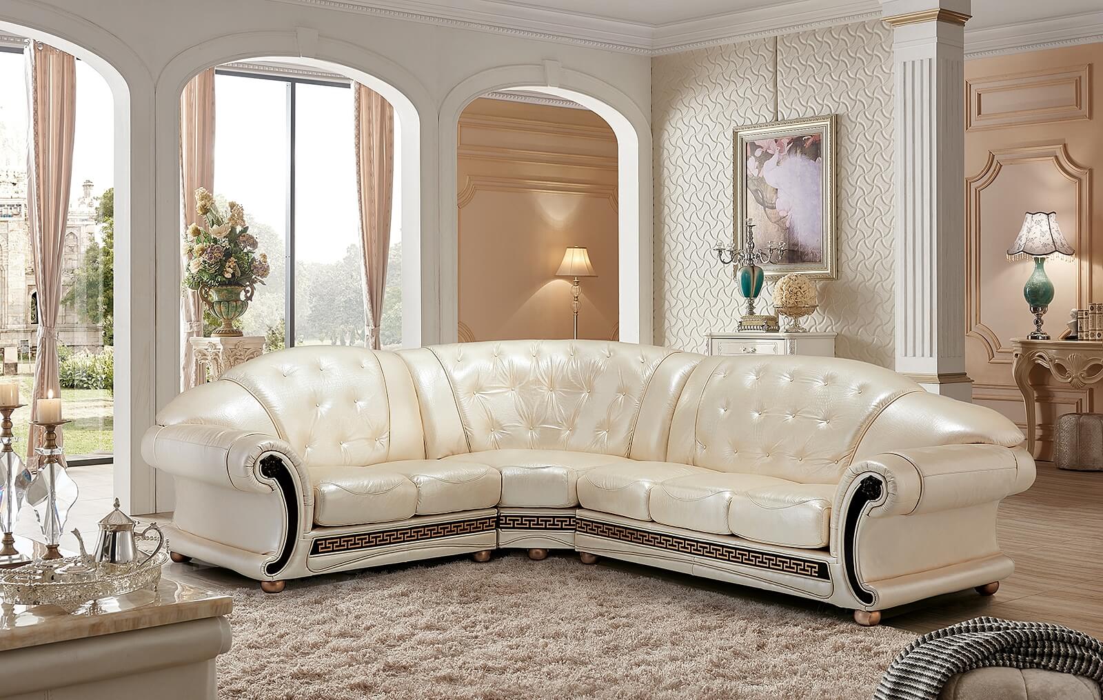 Apolo Leather Sectional