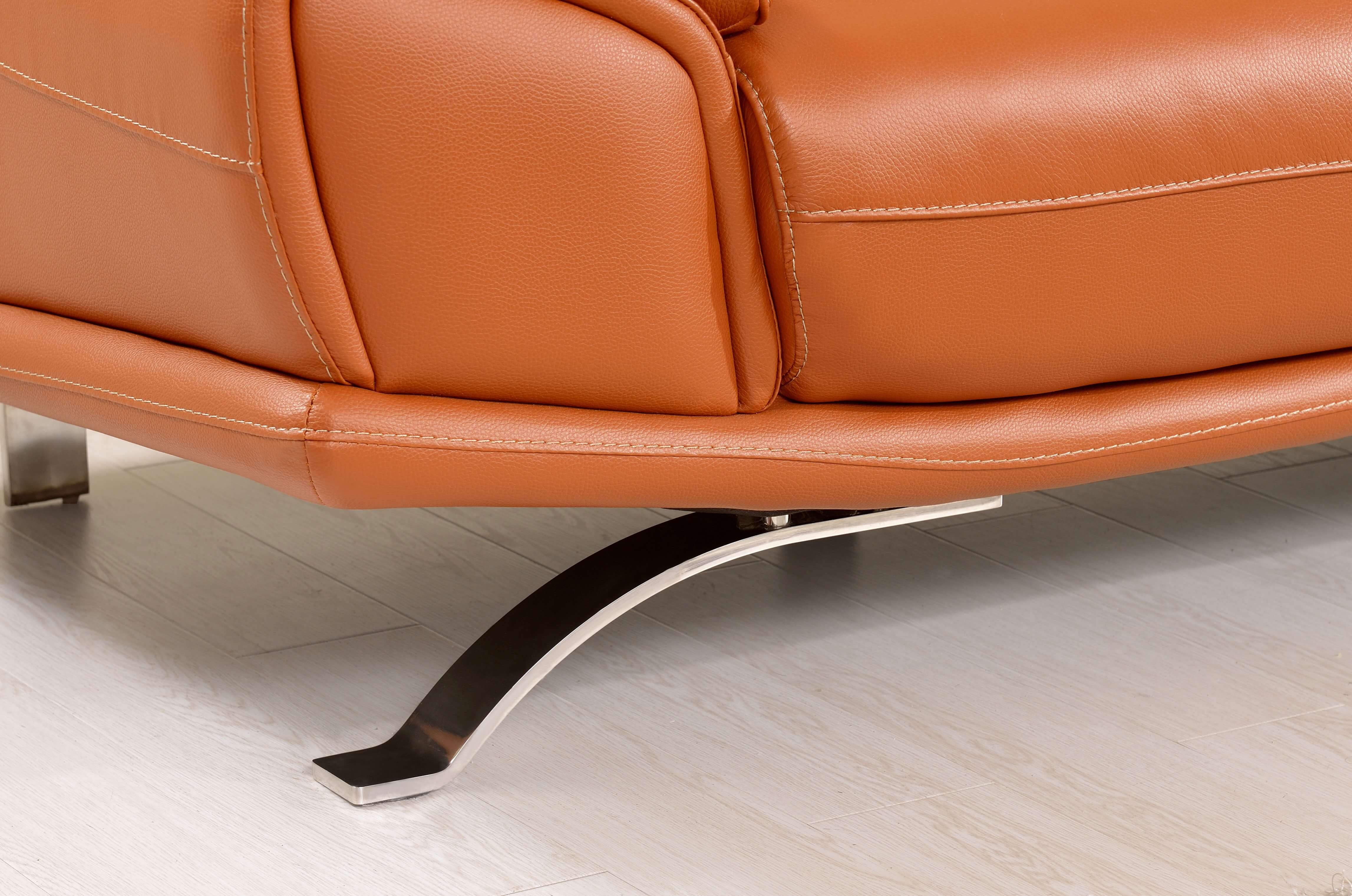 533 Leather/Eco-Leather Sectional by ESF Furniture