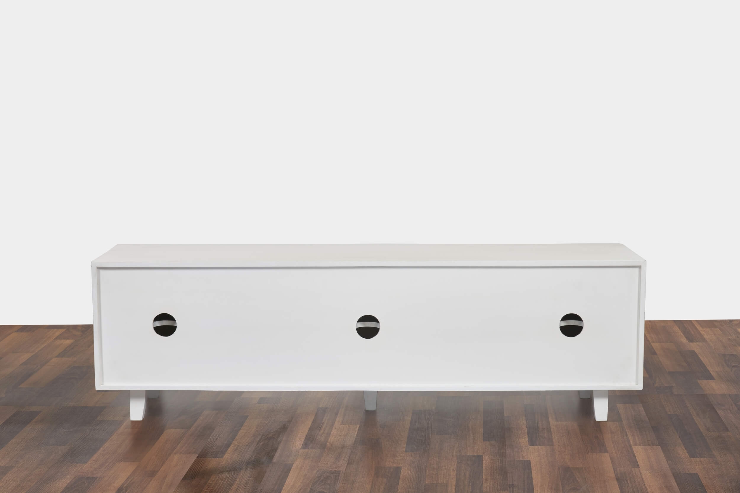 Linear Solid Wood 68" TV Stand