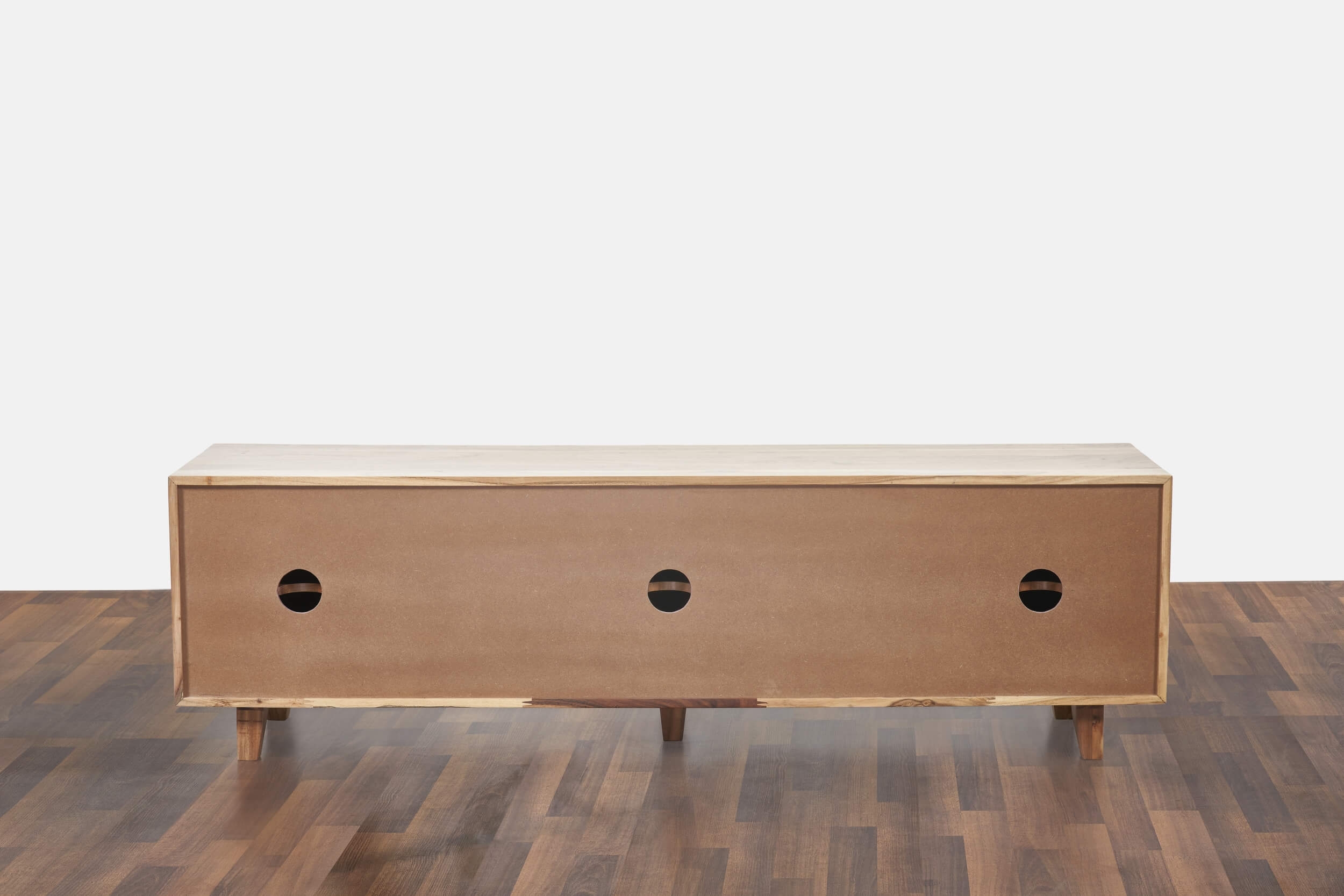 Linear Solid Wood 68" TV Stand