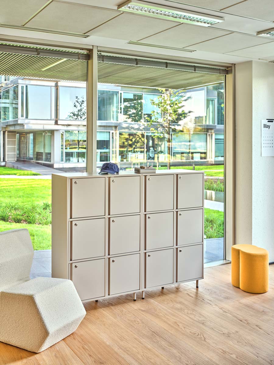 Locker Plus Office Storage Cabinet w/Lock