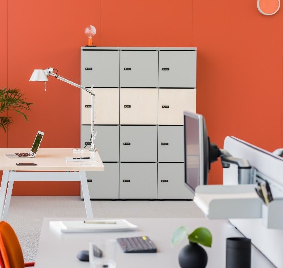 MDD Standard 3-Unit Modular Locker System