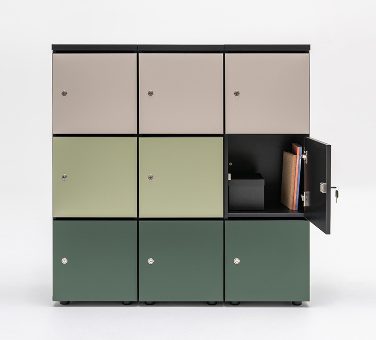 Standard Office Locker Storage Cabinet w/Lock