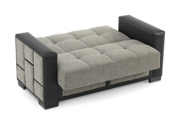 Loft Polyester/PU Convertible Storage Living Room Set