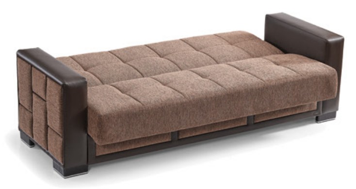 Loft Polyester/PU Convertible Storage Living Room Set