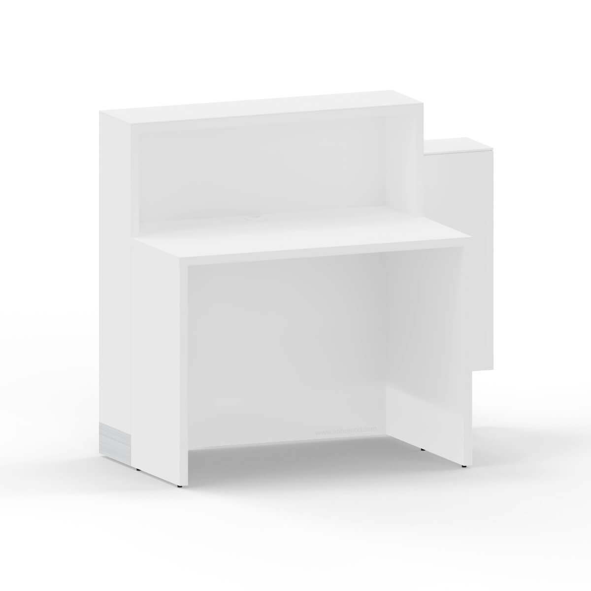 ORGANIC Small Straight Reception Desk w/RGB Light