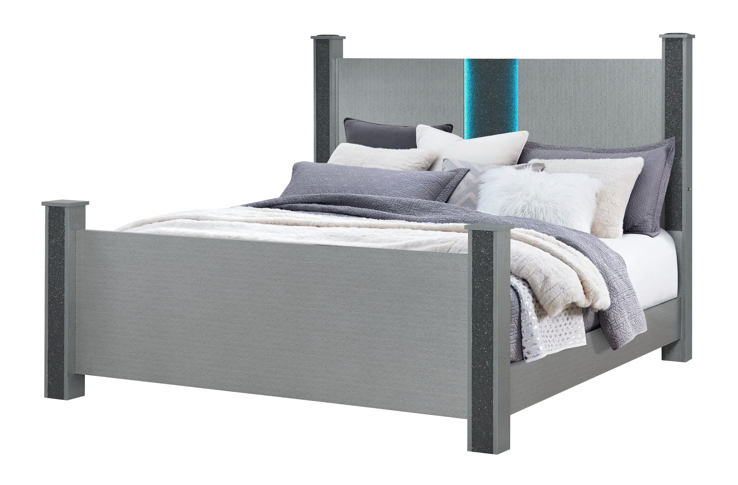 Logan Poster Bedrom Set with LED and Speakers