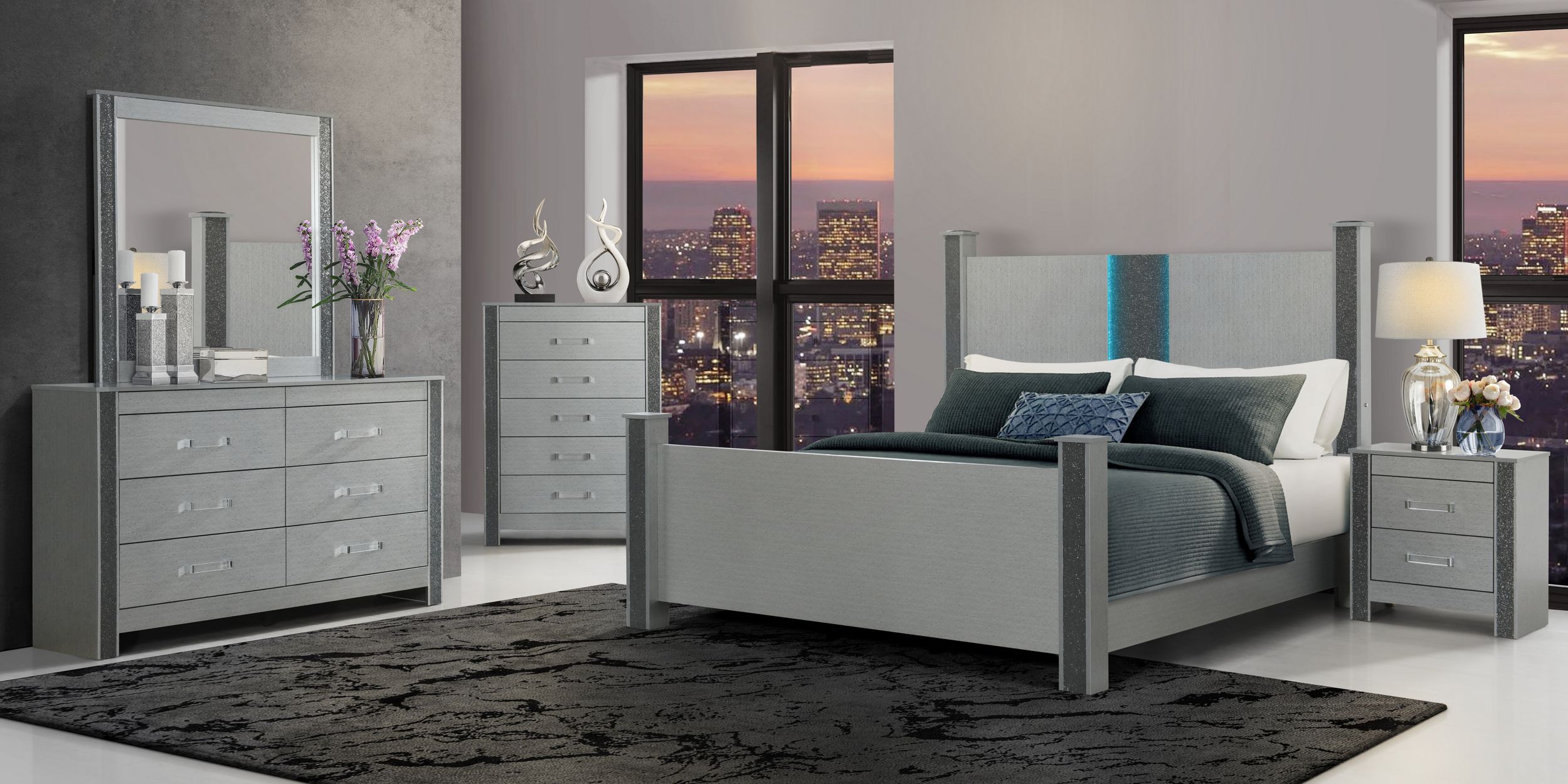 Logan 6-Drawer Double Dresser