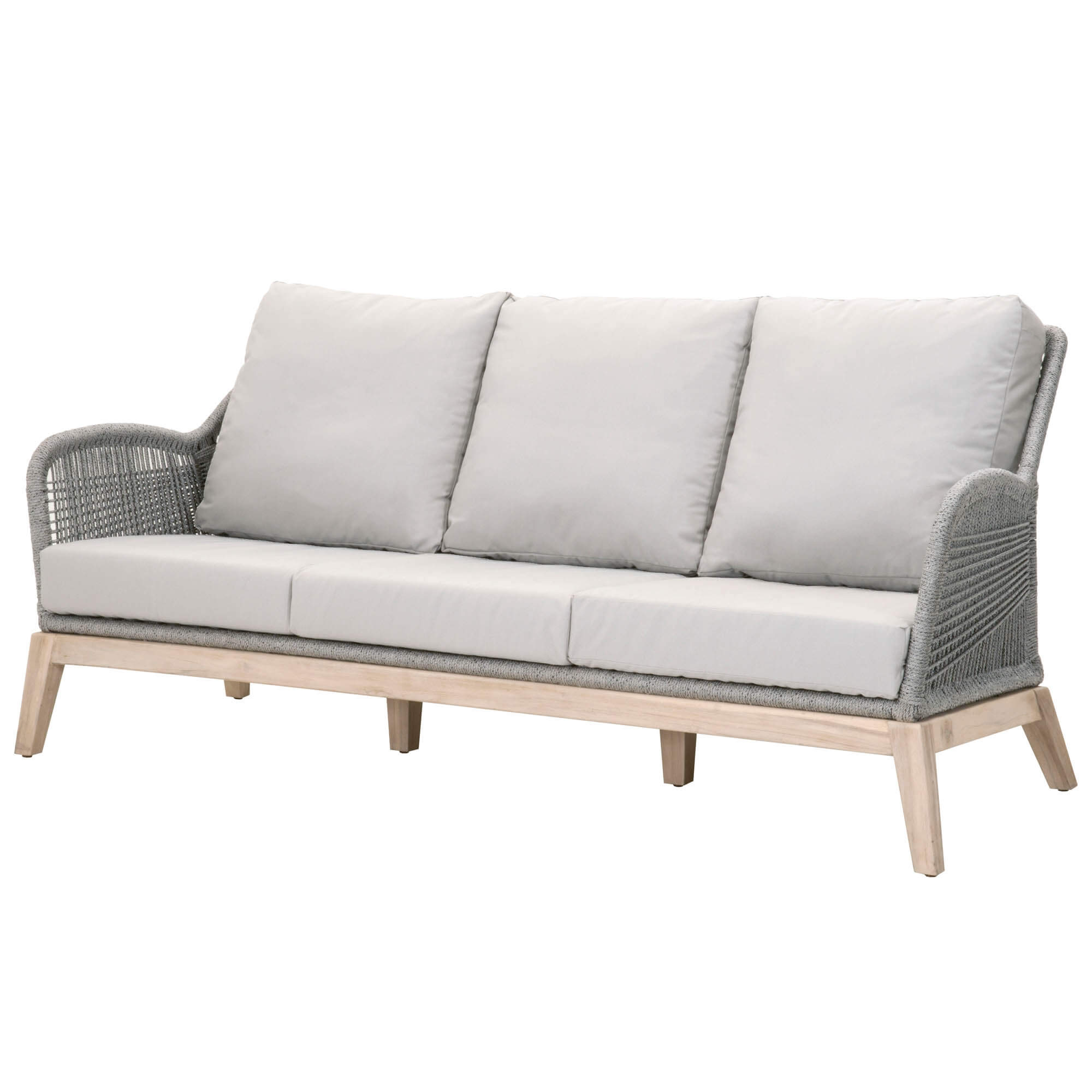 Loom Outdoor Rope/Fabric/Wood 79" Sofa
