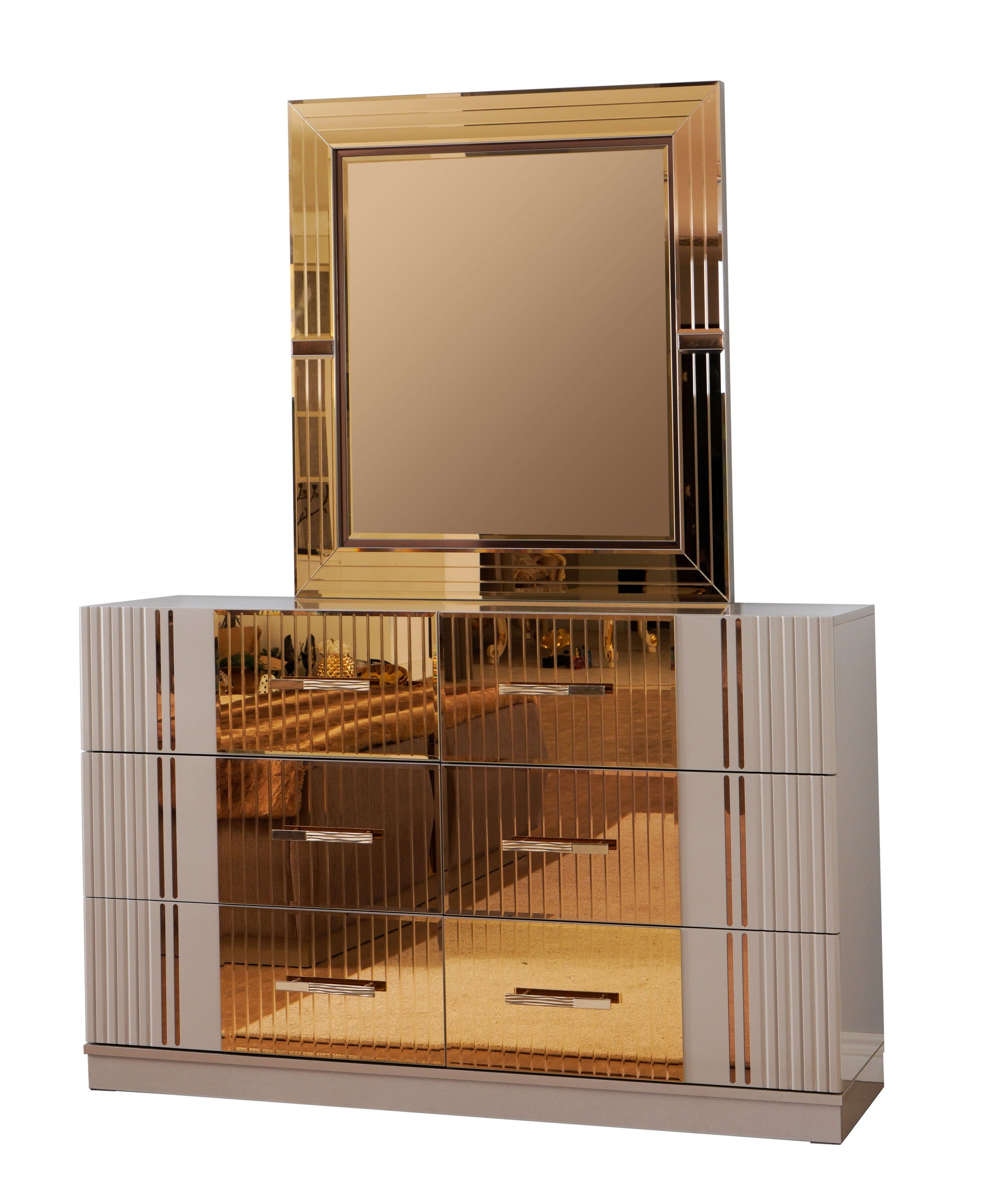 Lorenzo Fabric/Wood Regular Bedroom Set