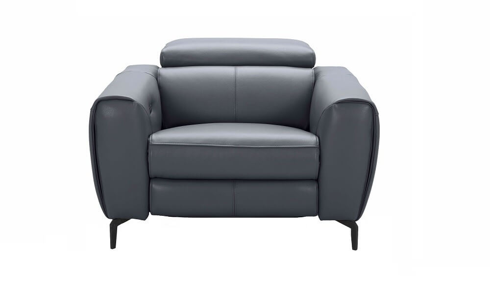 Lorenzo Premium Italian Leather/Fabric Motion Chair