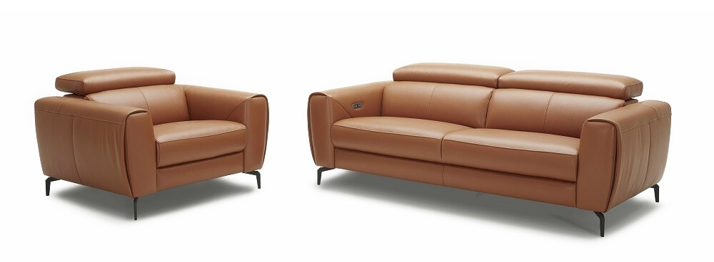 Lorenzo Premium Italian Leather Motion Reclining Living Room Set