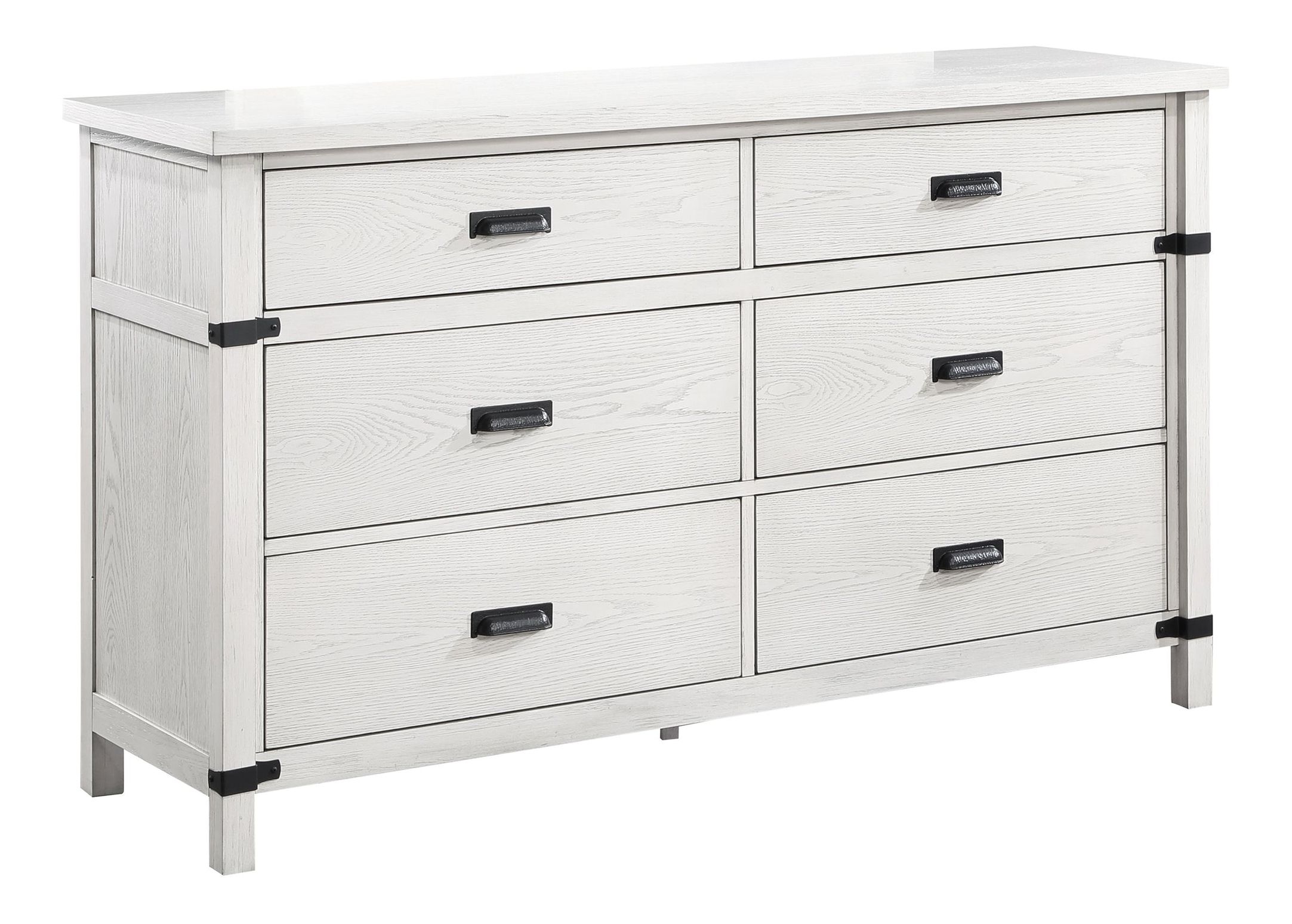 Loretta Fabric/Wood Regular Bedroom Set