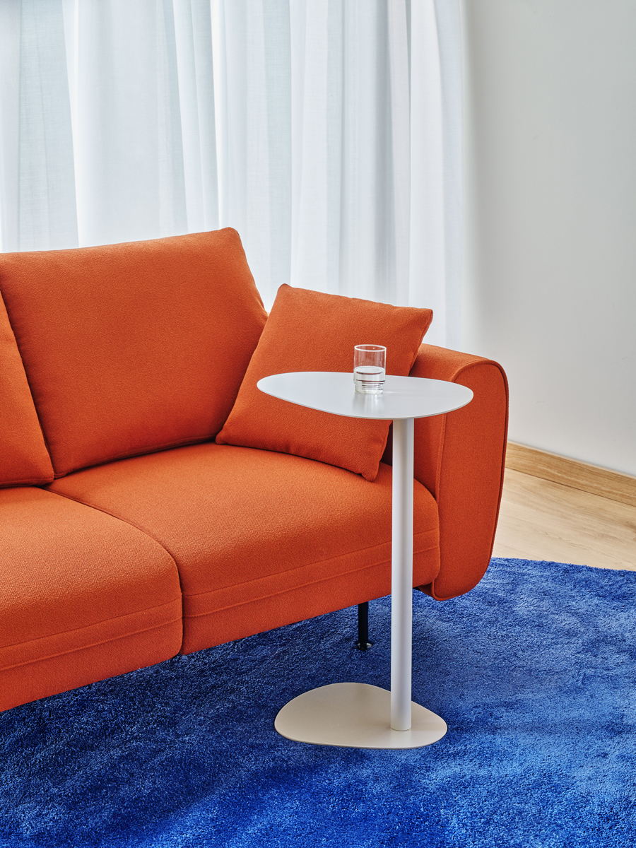Lotus 72" Office Lounge Straight Sofa