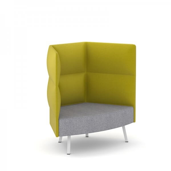 Cumulus Lounge Chair w/Panels, 2 Tier Backrest