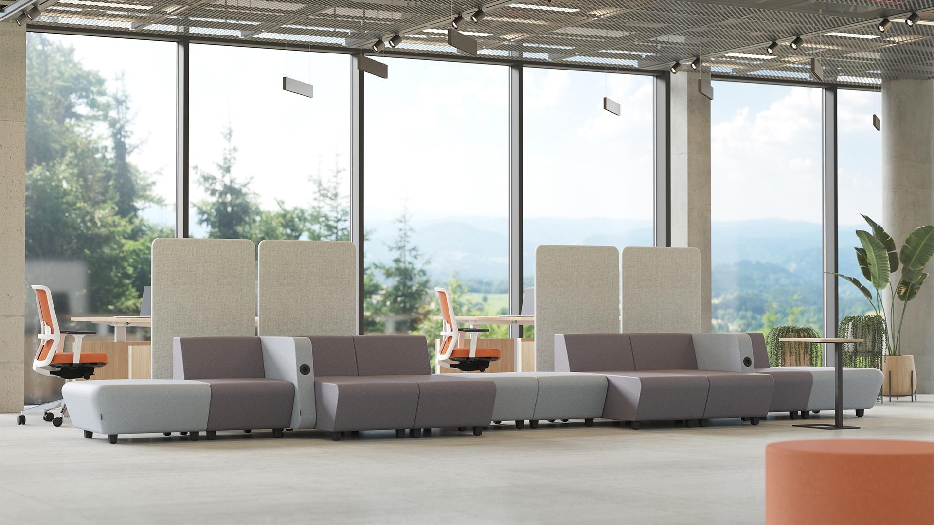 Soft Rock Customizable Modular Seating