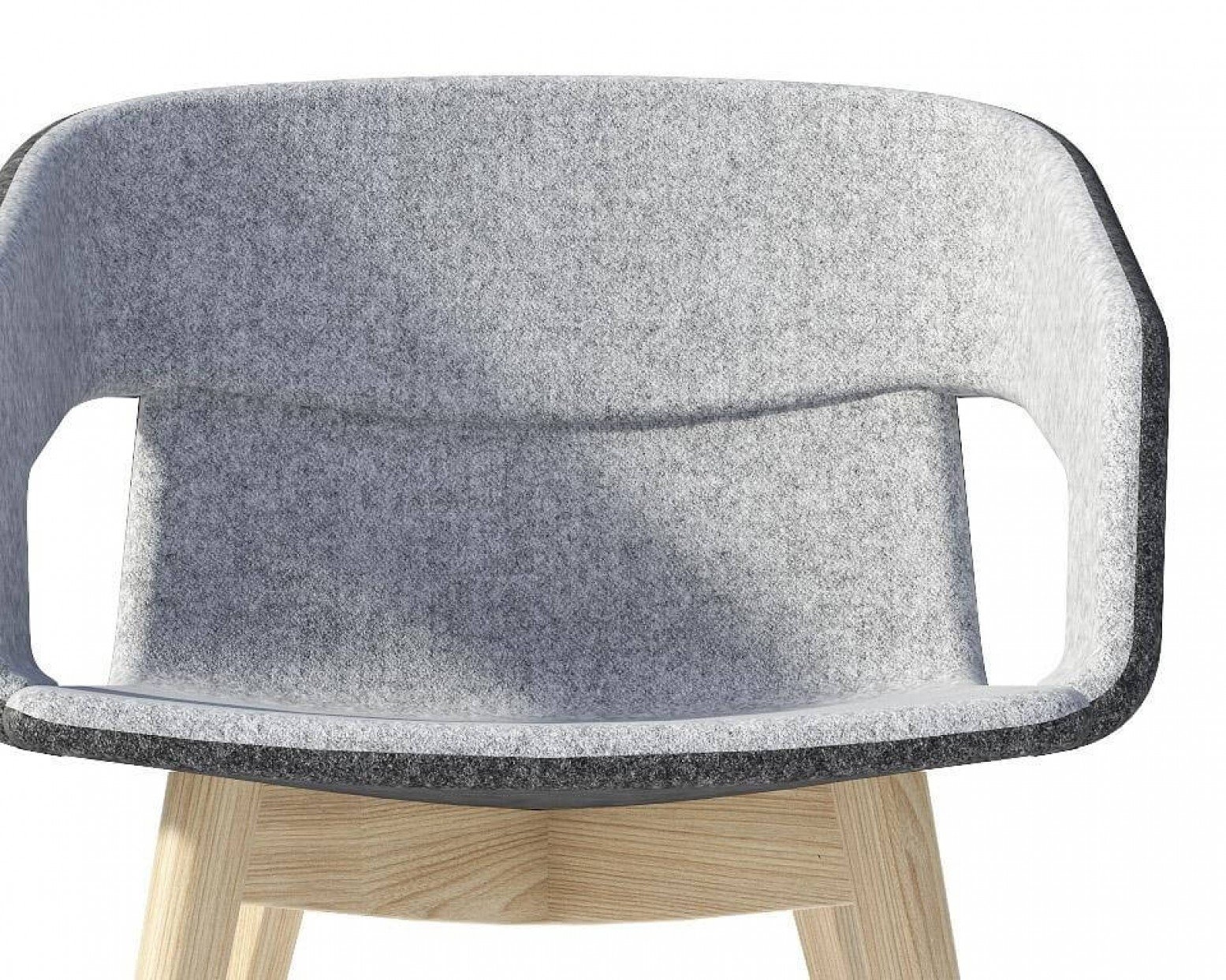 TWIST&SIT Armchair, Wood Base