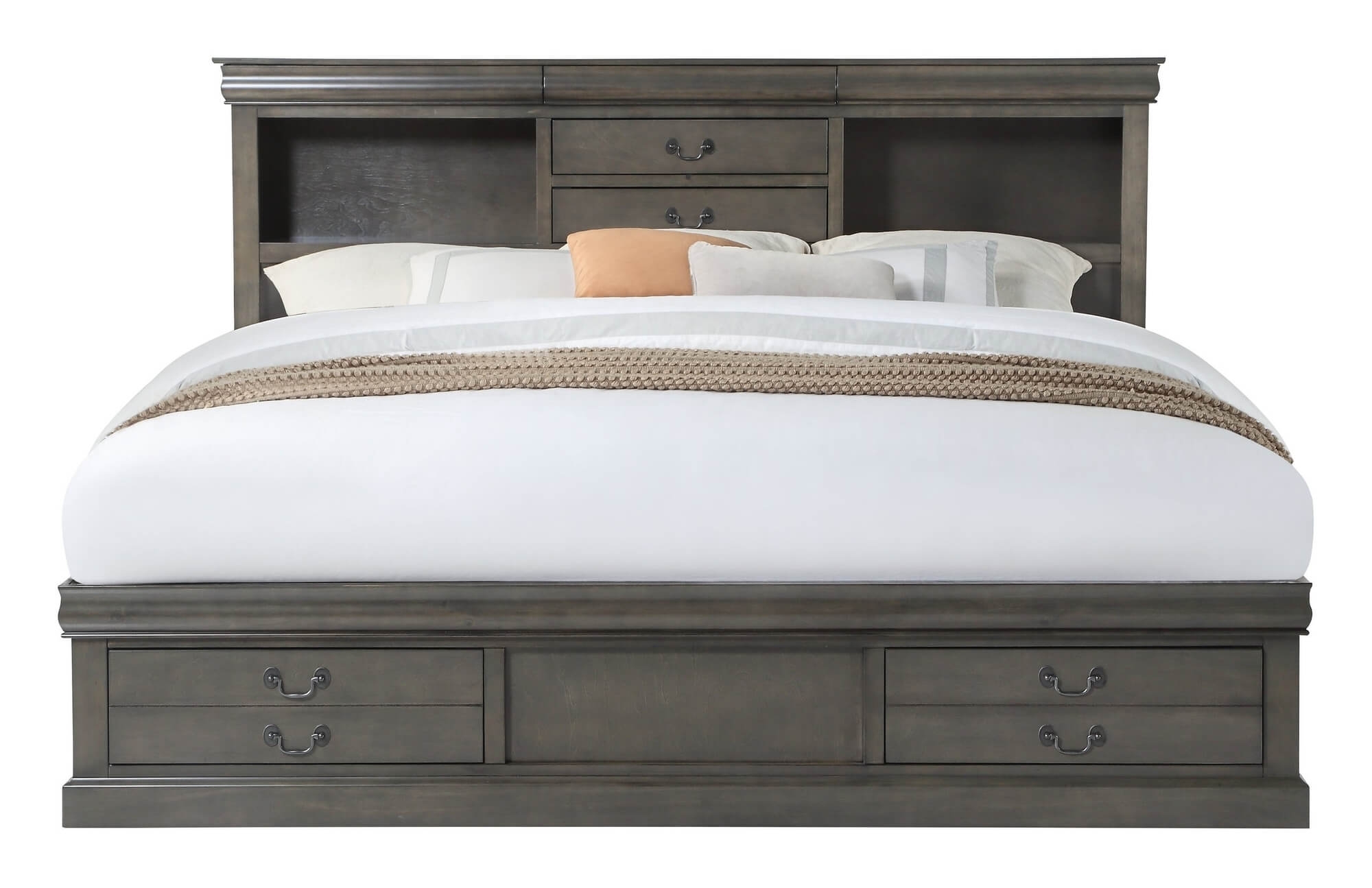Louis Philippe III Storage Bed