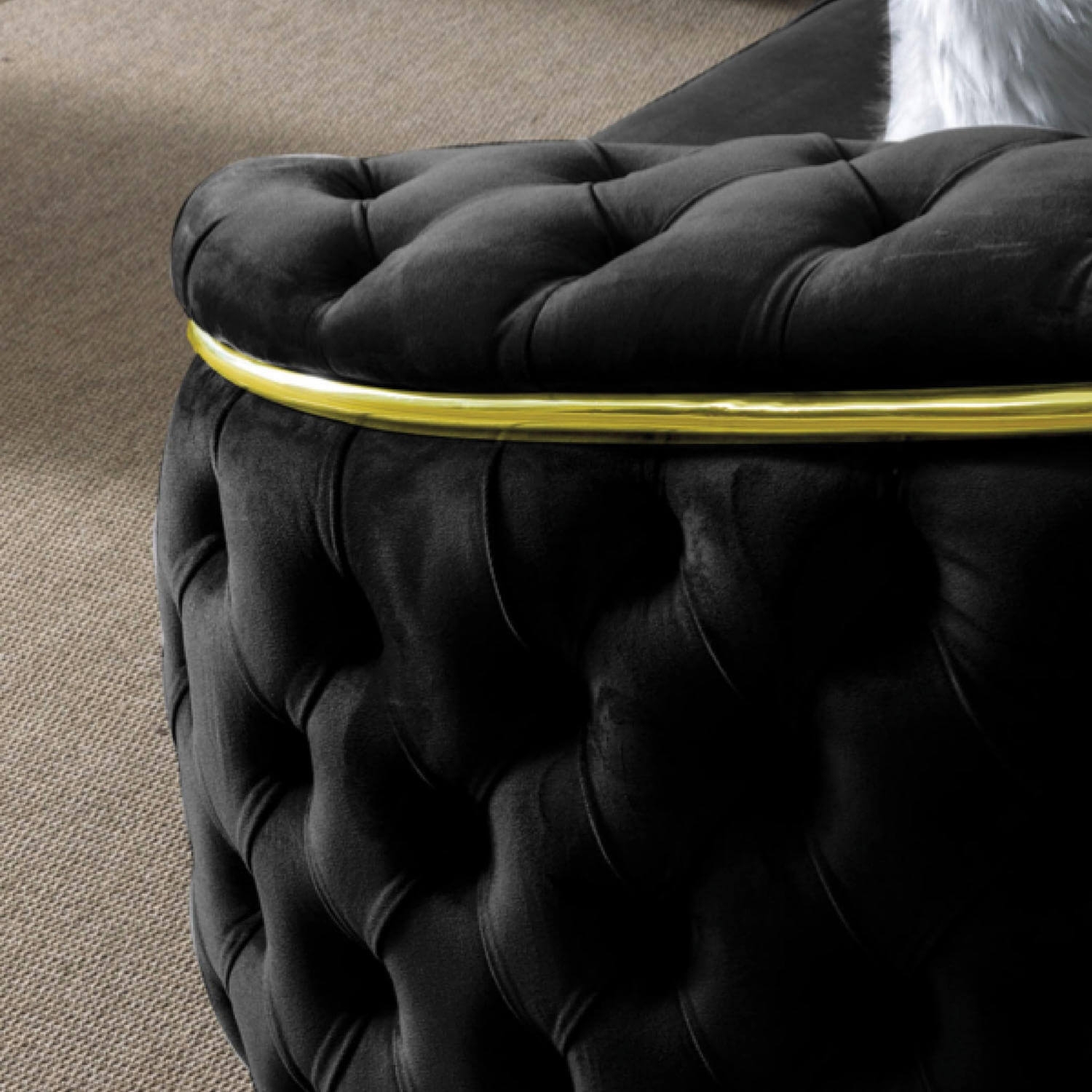 Bursa Tufted Velvet Living Room Set