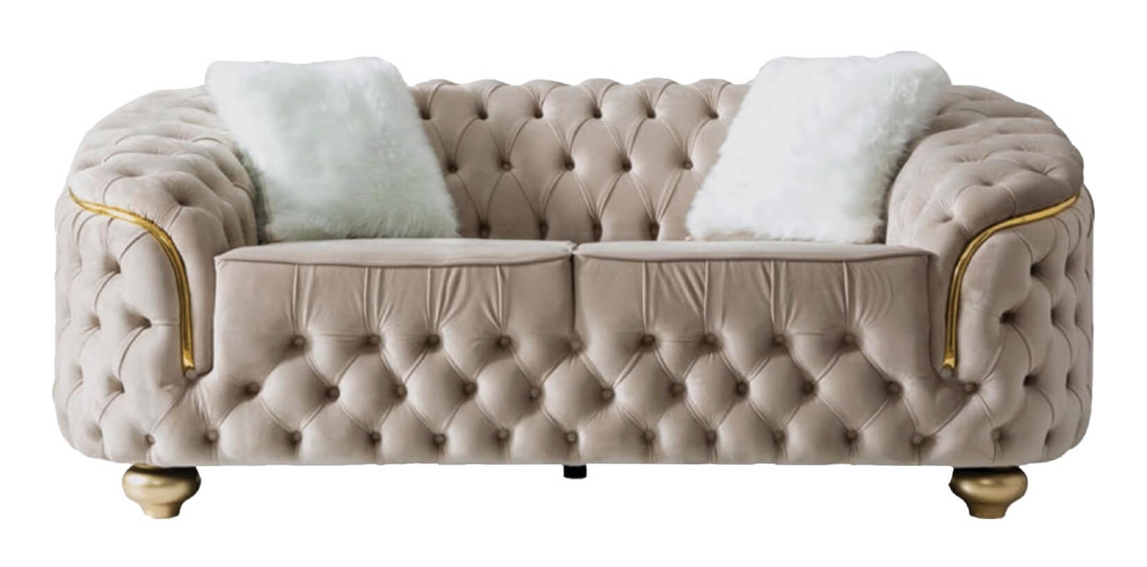Bursa Tufted Velvet Living Room Set