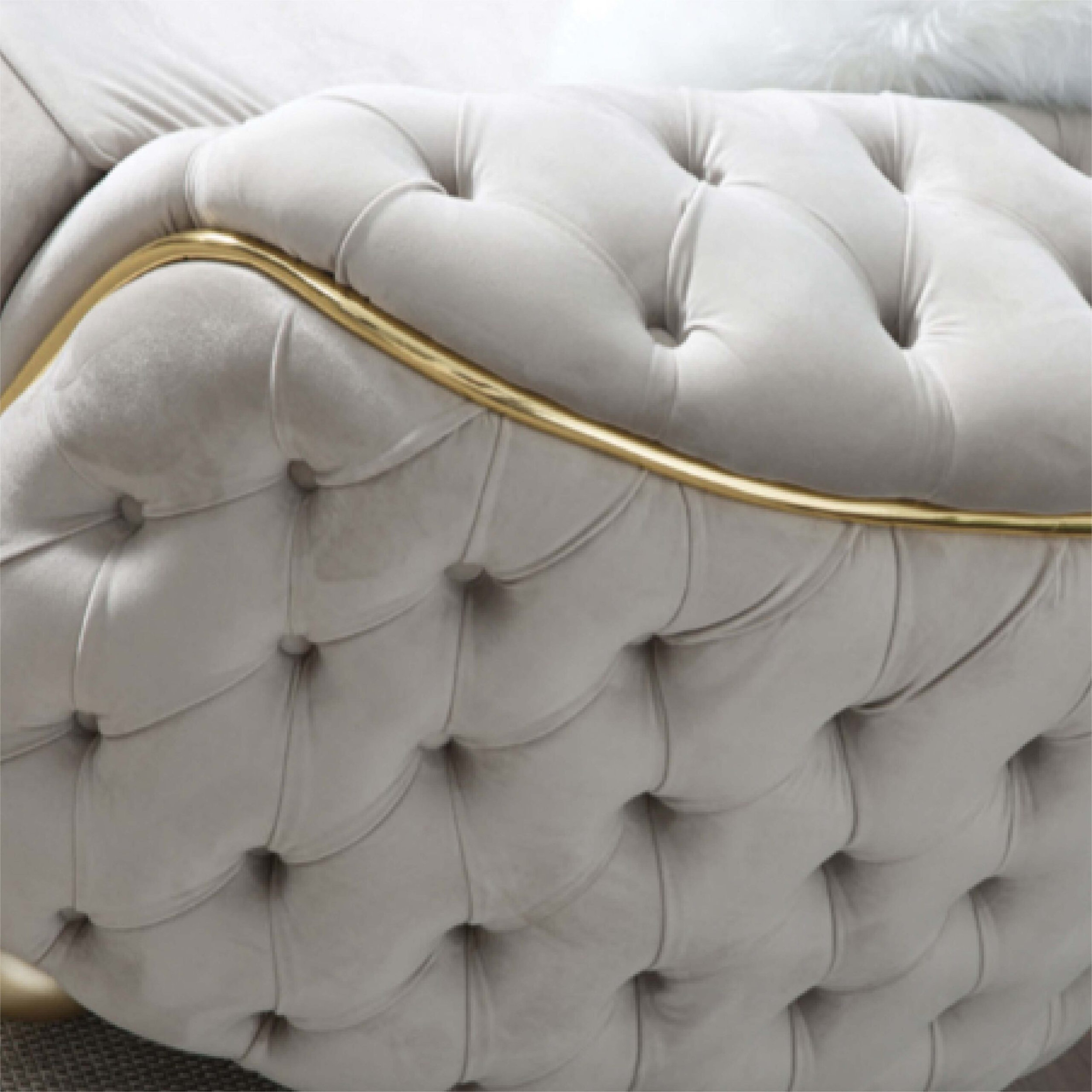 Bursa Tufted Velvet Sofa