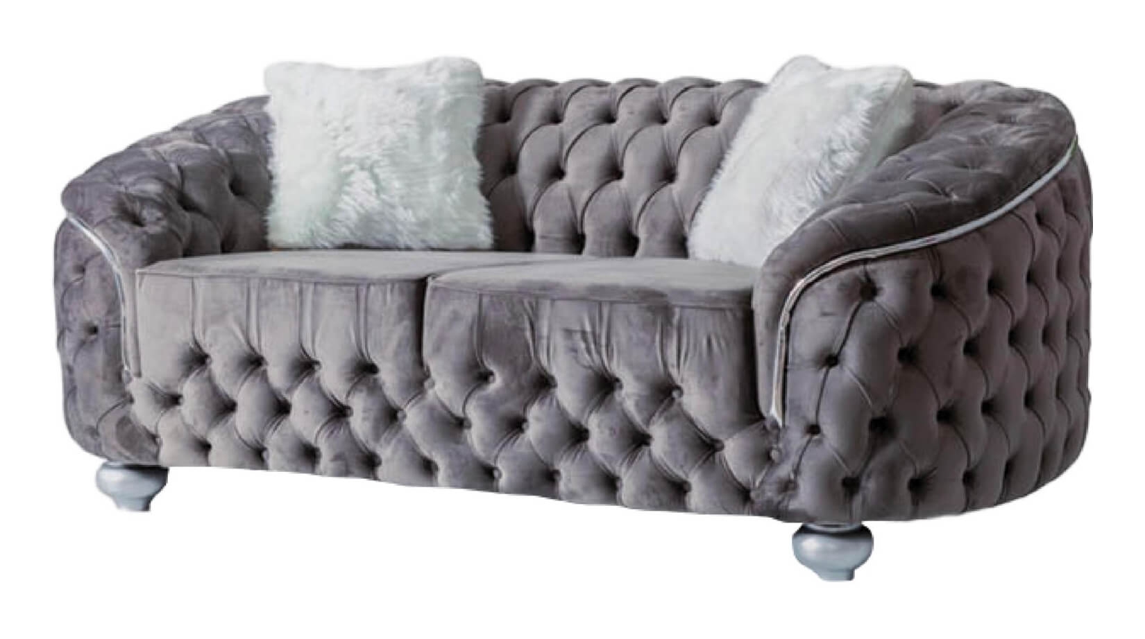 Bursa Tufted Velvet Living Room Set