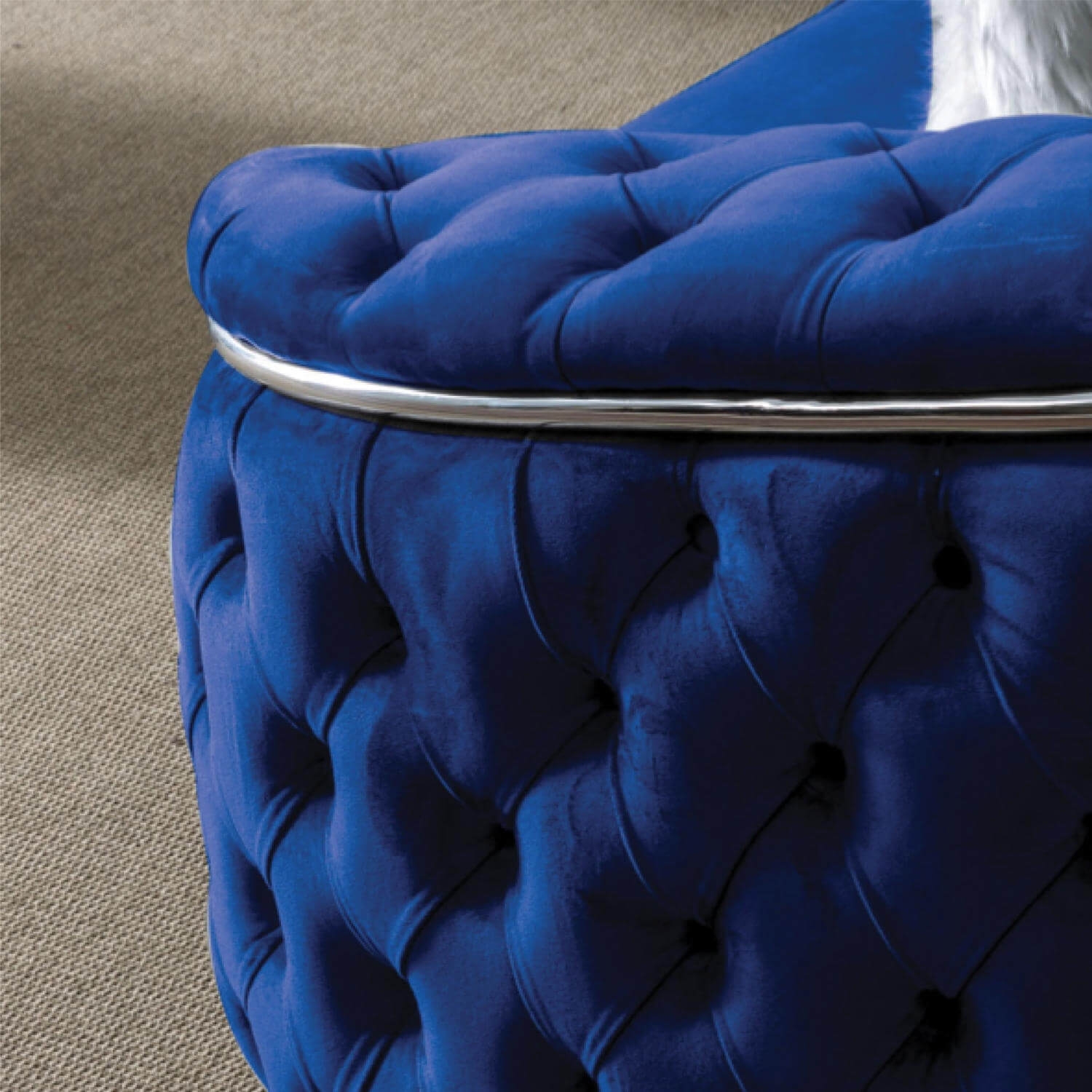 Bursa Tufted Velvet Living Room Set