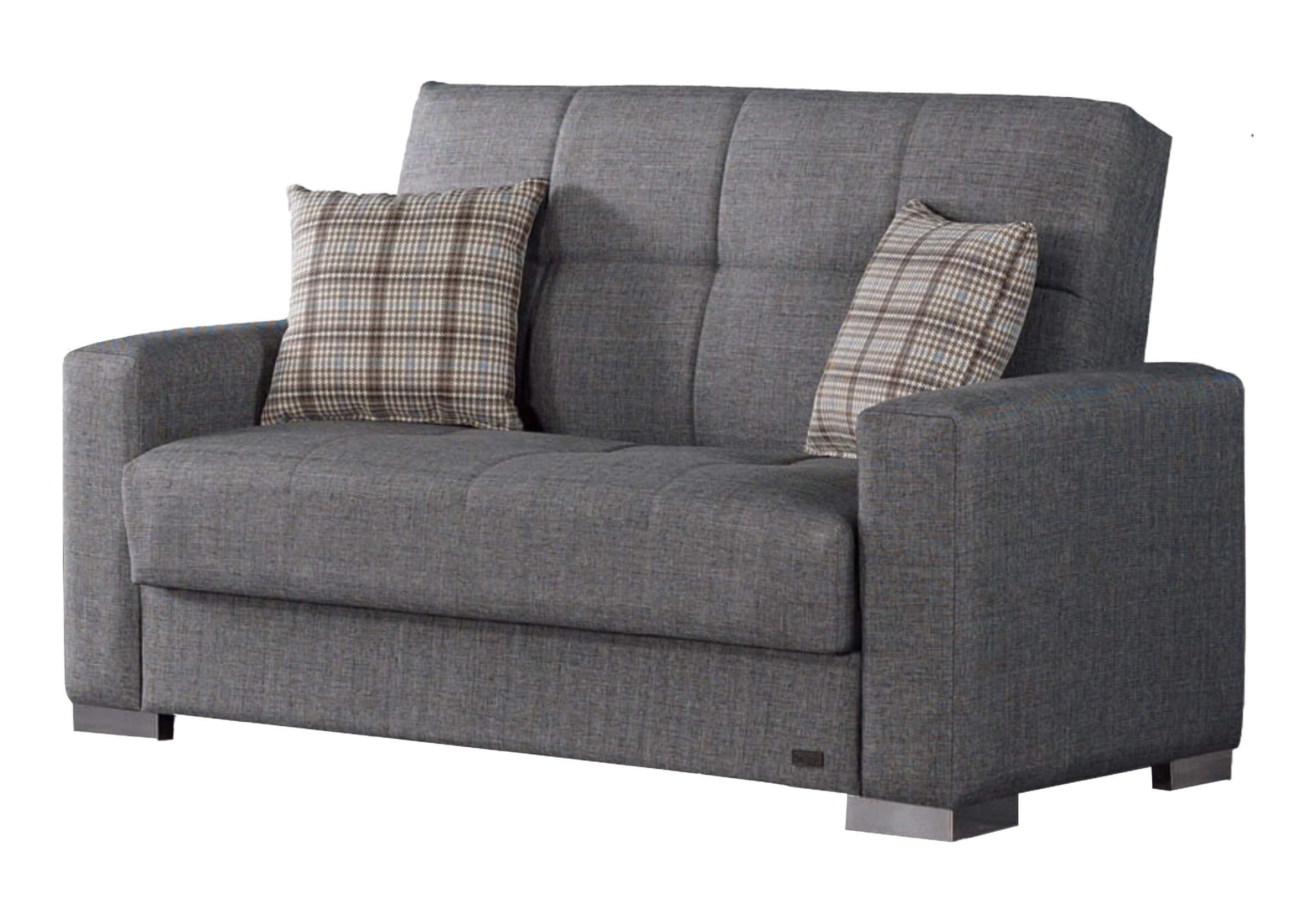 Kansas Fabric Storage Sleeper Living Room Set