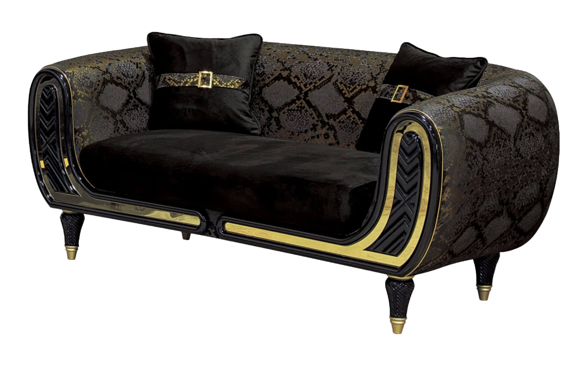 Lima Velvet Living Room Set