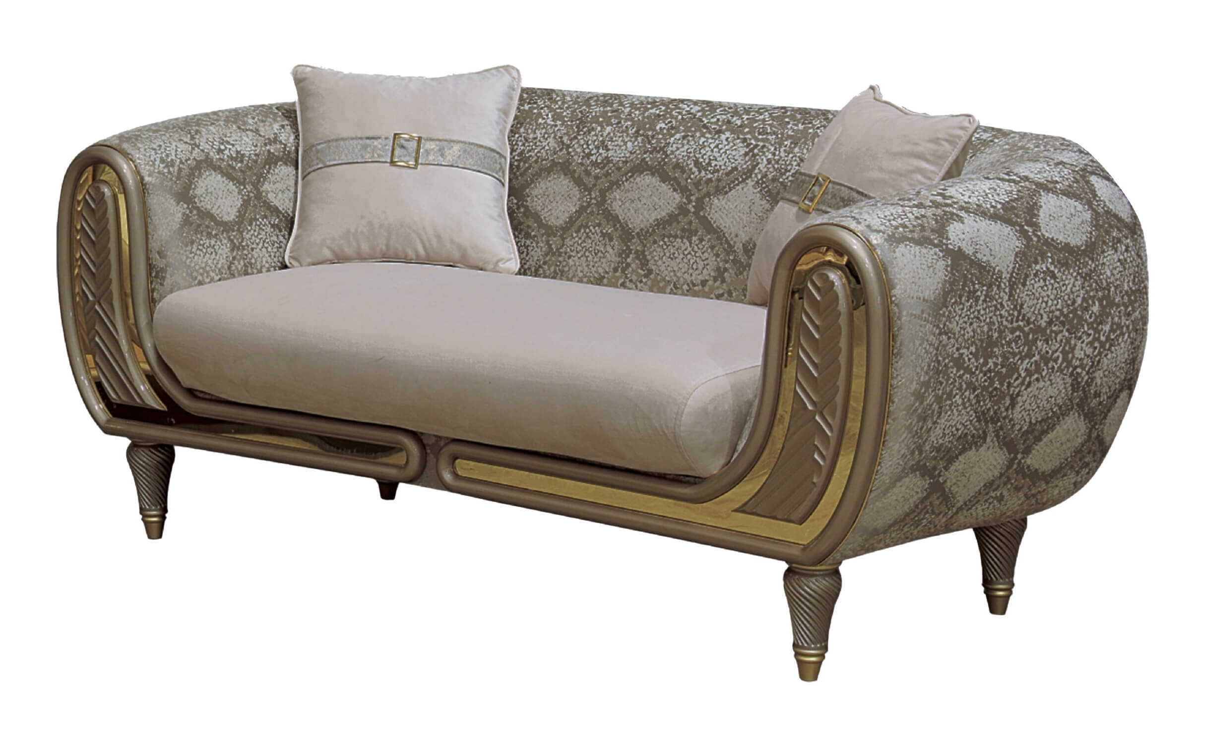 Lima Velvet Living Room Set