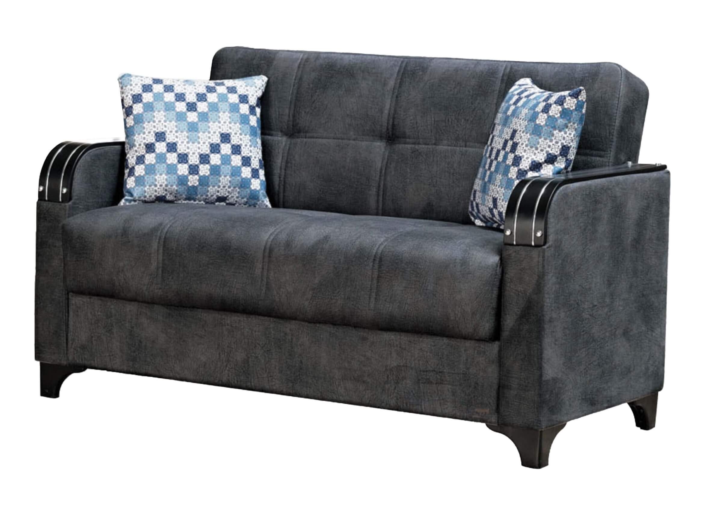 Nebraska Fabric Storage Sleeper Living Room Set