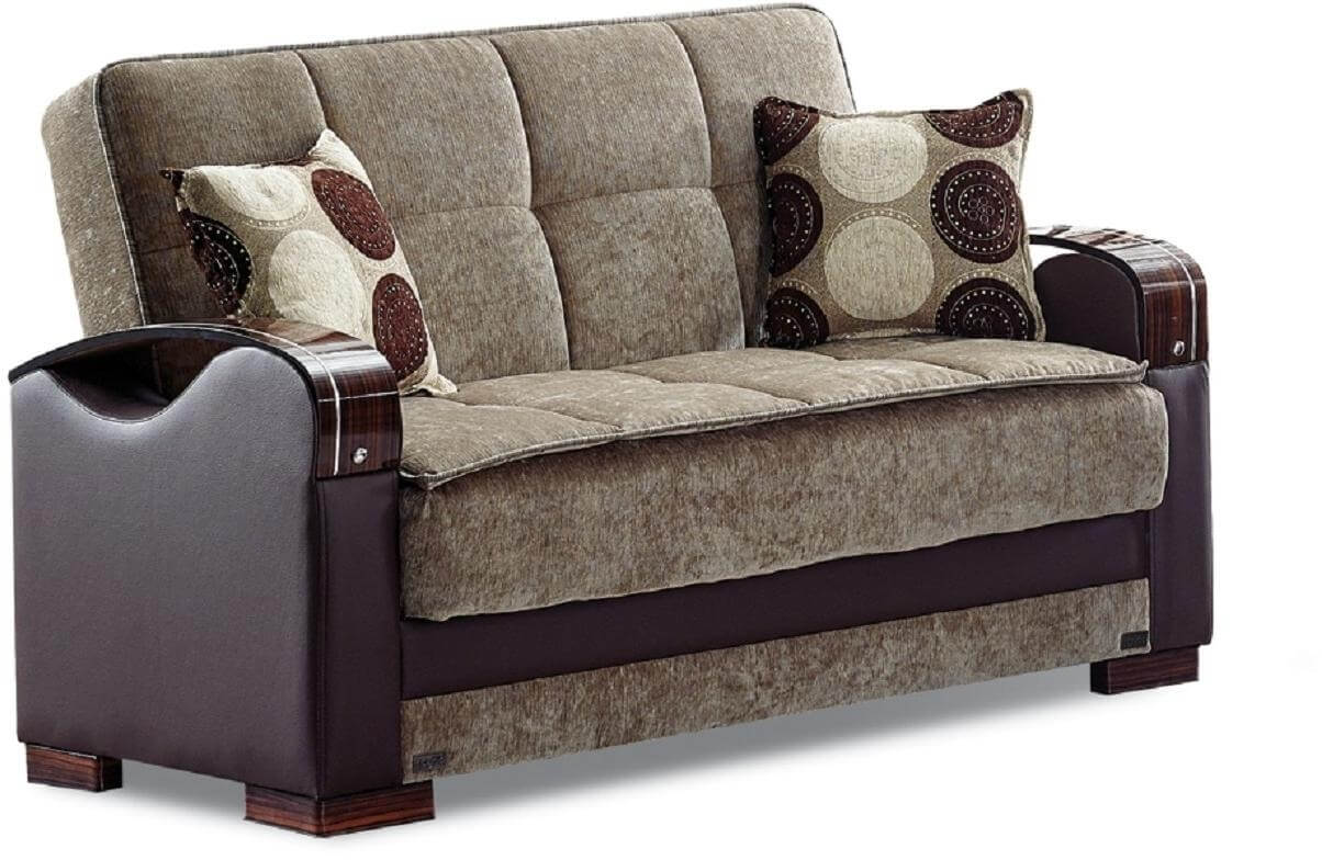 Rochester Fabric Storage Loveseat